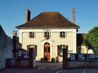 The town hall in Brion