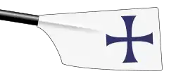 Image showing the rowing club's blade colours