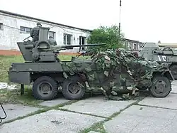 Czechoslovak self-propelled anti-aircraft gun M53/59 Praga developed in the late 1950s