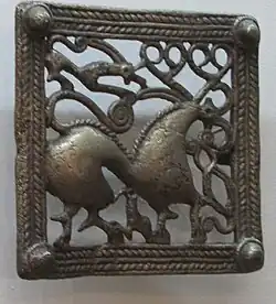 Bronze buckle, Georgian, 1st to 4th century AD