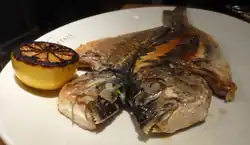 Cooked gilt-head bream