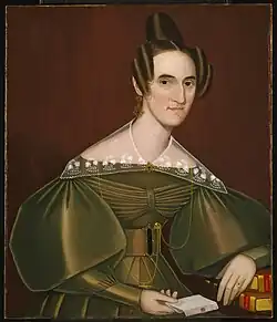 Jeannette Woolley, Later Mrs. John Vincent Storm, 1838, Brooklyn Museum
