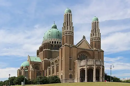 National Basilica of the Sacred Heart by Pierre Langerock, Albert Van Huffel and Paul Rome (1919–1969)