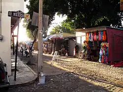 Avenue México in Bucerías