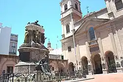 Tomb of Argentine patriot Manuel Belgrano at the Santo Domingo Convent