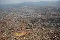 Aerial view of Bukavu, 2015