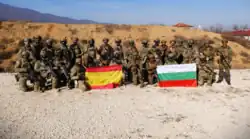 Bulgarian and Spanish Special Forces after exercise "SteadfastDart25"