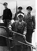 U-boat chief engineer (checkered shirt)
