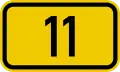 Bundesstraße 11 number.svg