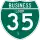 Business Interstate 35-L marker