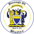 Official seal of Butler, New Jersey