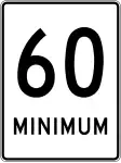Canada, km/h (rare outside the province of Quebec)