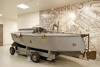 The CIA designed and manufactured this two-man semi-submersible in the 1950s.