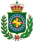 Coat of arms of the Kingdom of Brazil, after the declaration of independence