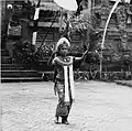 Rangda's attendant in a Barong dance.