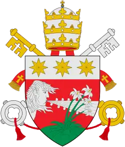 Coat of arms of Pope Pius VI