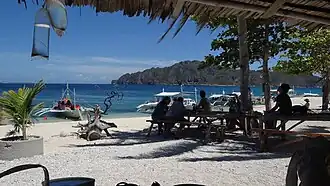 A typical resort in the islands of Carles