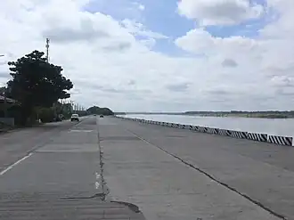 N1 along the Cagayan River in Tuguegarao, Cagayan