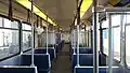 Interior of a Calgary Transit U2 AC (#2101)