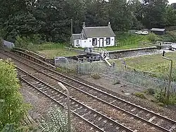 Camelon swing bridge over the Forth & Clyde Canal at Camelon lock.