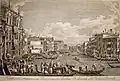 Engraving by Canaletto