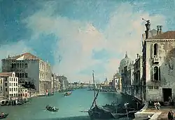 Le Canal Grande vu du Campo San Vio