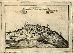 Kaninë Castle from the South