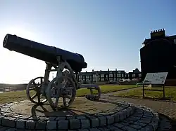 Cannon, Heugh Headland, Hartlepool.[nb 3]