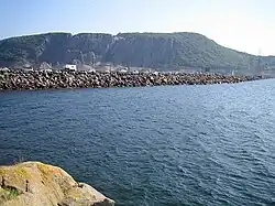 Canso Causeway from Cape Breton Island