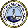 Official seal of Cape Elizabeth, Maine