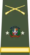 Mayor general (Dominican Army)[25]