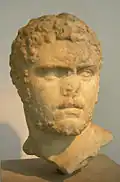 Bust of Caracalla from Hadrian's Villa[29]