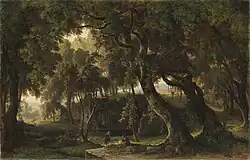 Painting by Charles Ross