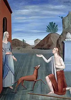 1919, Le figlie di Loth, oil on canvas, 111 x 80 cm, Museum of Modern and Contemporary Art of Trento and Rovereto