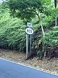 PR-803 south near PR-805 intersection in Palos Blancos, Corozal