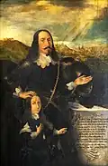 Caspar Ermes with son (Christian Richter c.&nbsp;1650)
