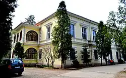 Nopcsa Mansion [ro] in Zam (now a psychiatric clinic)