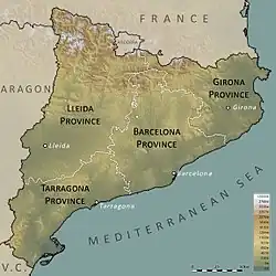 Provinces of Catalonia