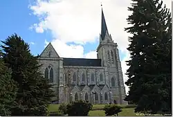 Cathedral from Nahuel Huapi Lake.