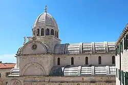 Šibenik Cathedral of St James, constructed 1431–1535, UNESCO World Heritage