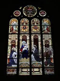 Stained glass window