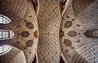 Ceiling in the Ali Qapu Palace, Isfahan