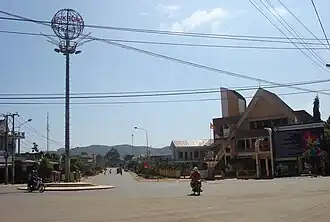 Central roads in Buôn Trấp