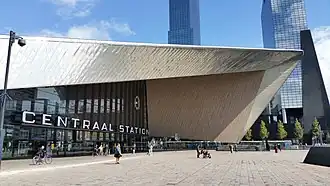 Rotterdam Centraal station facade