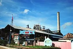 Sugar mill Quintin Banderas, located in the municipality