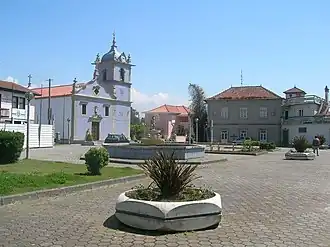 The main square of Argoncilhe