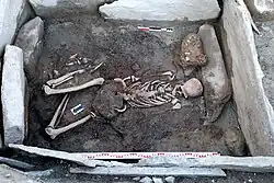 Chemurchek sanctuary Hulagash (Bayan-Ulgii aimag, Mongolia) Burial, c. 2500 BCE