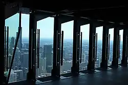 2014 interior view of the TILT Thrill Ride in its non-tilted position