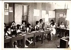 Students getting excited to drink Coke