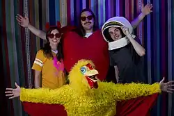 Left to right - Carter Lewis, Francisco Davilla, Hunter Bruton, with Lance Brenner in front